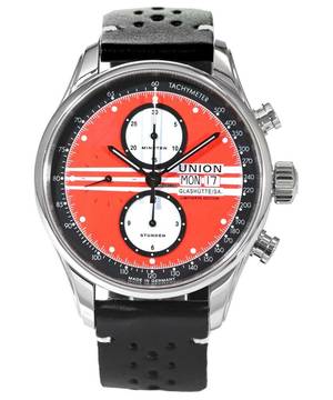  Union Glashütte Viro Chronograph Limitiert 200 Stück Silvretta Classic 2023 Ref. D011.414.16.420.09 