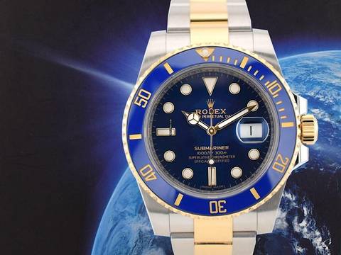  Rolex Submariner Date 116613lb 40mm. 2019 Full Set - Like New 