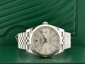 Thumbnail von Rolex Datejust 41 Ii 41mm 126334 Jubilee Like New Full Set