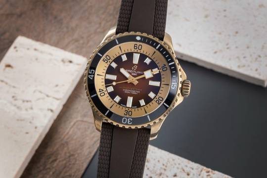  Breitling Superocean 44 Bronze Automatik Herrenuhr Ref. N17376201Q1S1 B&P 