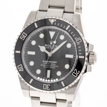  Rolex Submariner (No Date) 40 – 114060 – like NEW – 05/2020 Full Set Lc100 