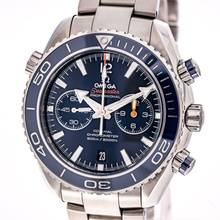 Thumbnail von Omega Seamaster Planet Ocean Chronograph Titan Planet Ocean Blue 45,5 – 232.90.46.51.03.001 – like NEW – 2024 Full Set