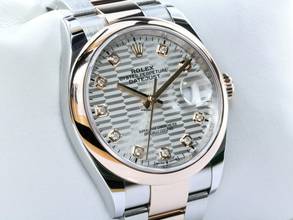 Thumbnail von Rolex Datejust 36 mm 18k Roségold Referenz 126201