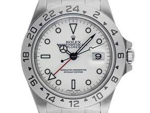 Thumbnail von Rolex Explorer II Ref.16570 1996 Box&Beschreibung sehr gut Vintage