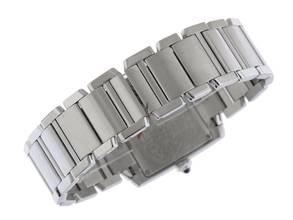 Thumbnail von Cartier Tank Française MM Medium Modell Ref.2465 2007 original Box sehr gut Vintage
