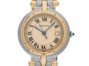 Thumbnail von Cartier Panthère Vendome MM Medium Modell Ref.8396 1989 Box&Beschreibung sehr gut Vintage