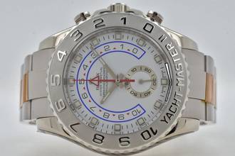  Rolex Yacht-Master II 2 Chronograph 116689 Rolex Service 11/2025 18k White Gold 