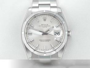  Rolex Oyster Perpetual Date 34mm Edelstahl 115210 2010 Damen Herren Stahl Stainless Steel Oyster-band Chronometer 