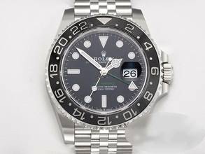  Rolex GMT-Master II 126710grnr 2024 Edelstahl Automatik Stahl Zweite Zeitzone Stainless Steel Black Dial Jubilé-band Chronometer Oyster 