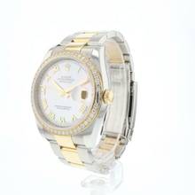  Rolex Datejust 36 Steel / Gold Oyster Mop Diamonds 