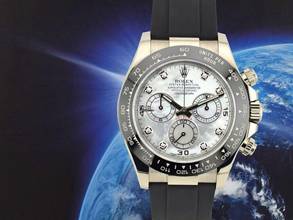  Rolex Daytona Cosmograph Daytona 116519ln Mop Diamonds Dial - Like New 2018 