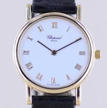 Thumbnail von Chopard 18K LUC Klassiker Gelbgold Lady Dresswatch white roman Dial