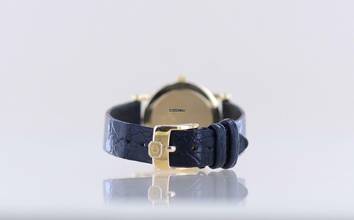 Thumbnail von Chopard 18K LUC Klassiker Gelbgold Lady Dresswatch white roman Dial