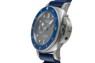 Thumbnail von Panerai Luminor Submersible Edelstahl Automatik Herrenuhr Ref. PAM00959 B&P 2021