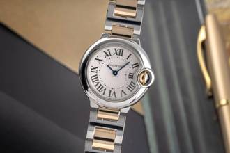 Thumbnail von Cartier Ballon Bleu 28mm de Cartier Stahl / Gold Quarz Damenuhr Ref. W69007Z3 3009