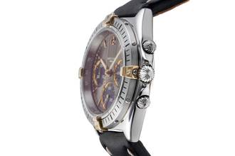 Thumbnail von Breitling Windrider Chronograph Sextant Stahl vergoldet Herrenuhr Ref. B55045