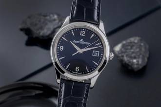  Jaeger-LeCoultre Master Control Date Stahl Automatik Ref. Q1548470 176.8.40.S Papiere 
