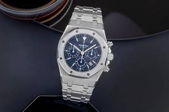  Audemars Piguet Royal Oak Chronograph Kasparov Chronograph Ref. 25860ST.OO.1110ST.03 B&P 