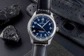  Breitling Navitimer 8 Edelstahl Automatik Herrenuhr Ref. A17314101B1X1 B&P 