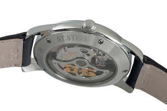 Thumbnail von Glashütte Original Senator Automatik Edelstahl Automatik Herrenuhr Ref. 39-11-02-03-04 Klassiker