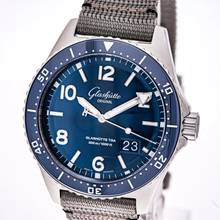 Thumbnail von Glashütte Original SeaQ Panoramadatum Panorama Date 43 Blue – 1-36-13-02-81-34 – like NEW – 2022 Full Set