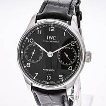 Thumbnail von IWC Portugieser Automatik 7 Days 42 Black – IW500703 – like NEW – 01/2022 Full Set