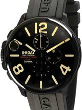  U-Boat 8109/E Capsoil Chronograph DLC Herrenuhr 45mm 10ATM 