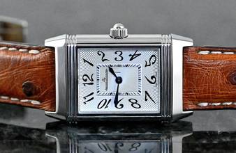Thumbnail von Jaeger-LeCoultre Reverso Duetto Duo Diamond | 256.8.75 / Q2568402 | Full Set | Steel