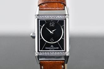 Thumbnail von Jaeger-LeCoultre Reverso Duetto Duo Diamond | 256.8.75 / Q2568402 | Full Set | Steel