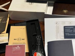 Thumbnail von Longines Lindbergh Hour Angle 989.5215 ( Ref.) Hour Angle Lindbergh B + P Deutsche Auslieferung-mit Erstkauf Rechnung Full Set-Neuer Service Hersteller-Sammler Set !!!!