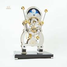 Moonphase Sea Clock - Tischuhr mit Mondphase & 8 Tage Werk