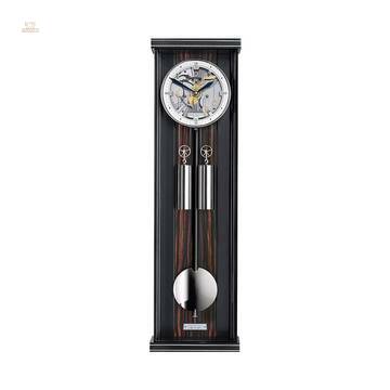 Wanduhr Aperia S 70 – Präzisionspendel - Aluminium & Glas