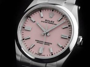  Rolex Oyster Perpetual 36 Candy Pink Ref.126000 2025 Full Set Ungetragen 