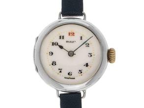  Rolex Vintage 925 Silber Klappdeckel 1915 original Box sehr gut Vintage 
