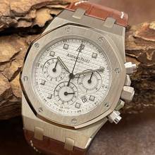 Thumbnail von Audemars Piguet Royal Oak Chronograph Royal Oak Chronograph 39 Weißgold - Ref. 26022BC.OO.D002CR.01 Extract requested from AP