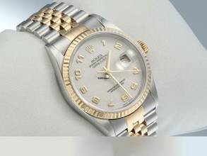 Thumbnail von Rolex Datejust 36 36mm 16233 2003 Edelstahl Gelbgold 750 Automatik Stahl Gold