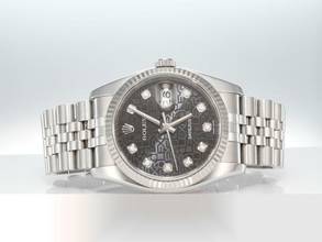 Thumbnail von Rolex Datejust 36 36mm 116234 2016 Stahl Weissgold 750 Diamanten Automatik Gold