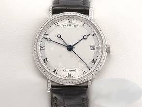 Thumbnail von Breguet Classique 9068 33mm Weissgold 750 Diamanten Automatik 18kt White Gold Damen Herren
