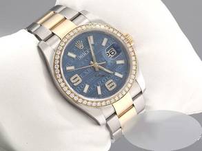 Thumbnail von Rolex Datejust 36 36mm 116243 2011 Stahl Gelbgold 750 Diamanten Automatik Gold