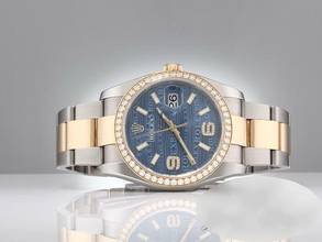 Thumbnail von Rolex Datejust 36 36mm 116243 2011 Stahl Gelbgold 750 Diamanten Automatik Gold