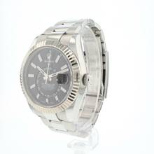  Rolex Sky-Dweller Steel Oyster Fluted Black Dial 