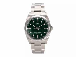  Rolex Oyster Perpetual 36 Grün 126000 