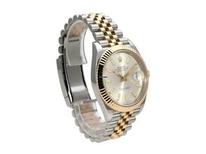 Thumbnail von Rolex Datejust 41 Edelstahl Gelbgold Ref. 126333 Silber Jubile-Band