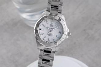 Thumbnail von TAG Heuer Aquaracer Lady Stahl MOP Dial Damenuhr Ref.WBD1311.BA0740 B&P 2018