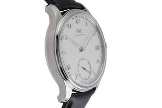 Thumbnail von IWC Portugieser Handaufzug 8 Tage Handaufzug Stahl Herrenuhr Ref. IW510203