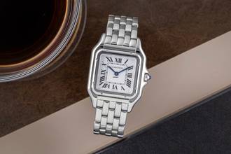 Thumbnail von Cartier Panthère Medium Stahl Quarz Damenuhr Ref. WSPN0007 4016
