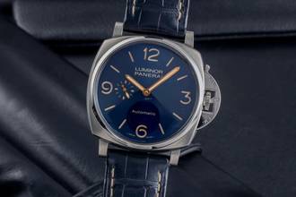  Panerai Luminor Due Titan Automatik Herrenuhr Ref. PAM00729 Box & Papiere 2018 