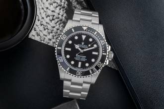 Thumbnail von Rolex Submariner (No Date) Stahl Automatik Herrenuhr Ref. 124060 Box & Papiere 2025