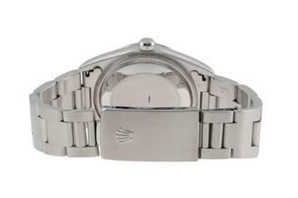 Thumbnail von Rolex Oyster Perpetual Date 34 White Dial Stahl Automatik Herrenuhr Ref. 15200 Papiere 1996