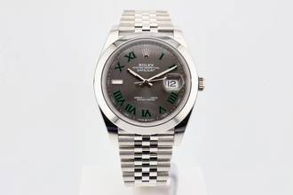 Thumbnail von Rolex Datejust 41 Wimbledon Dial Jubilee - Unworn - With Box And Papers - 126300 2022